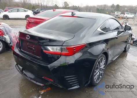 2017 Lexus Rc 200T из США, поврежденный, VIN JTHHA5BC6H5005687